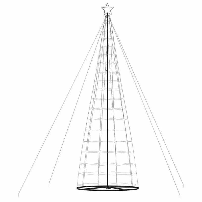 LED Kalėdų eglutė 1534 LED Mėlyna 500 cm