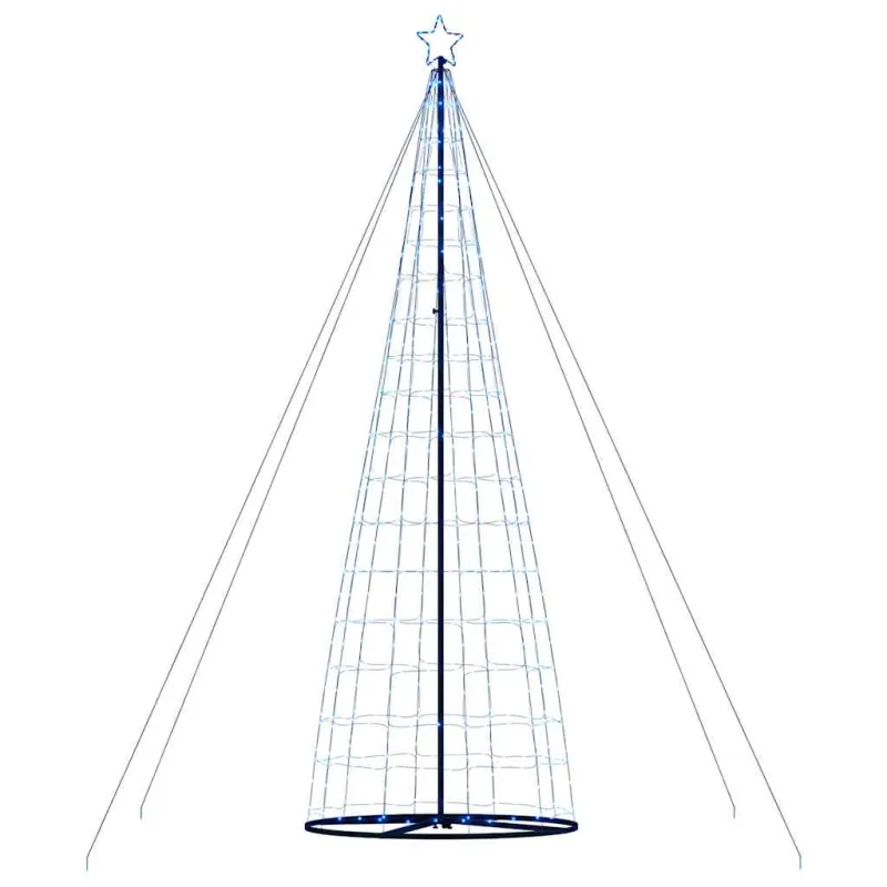 LED Kalėdų eglutė 1534 LED Mėlyna 500 cm