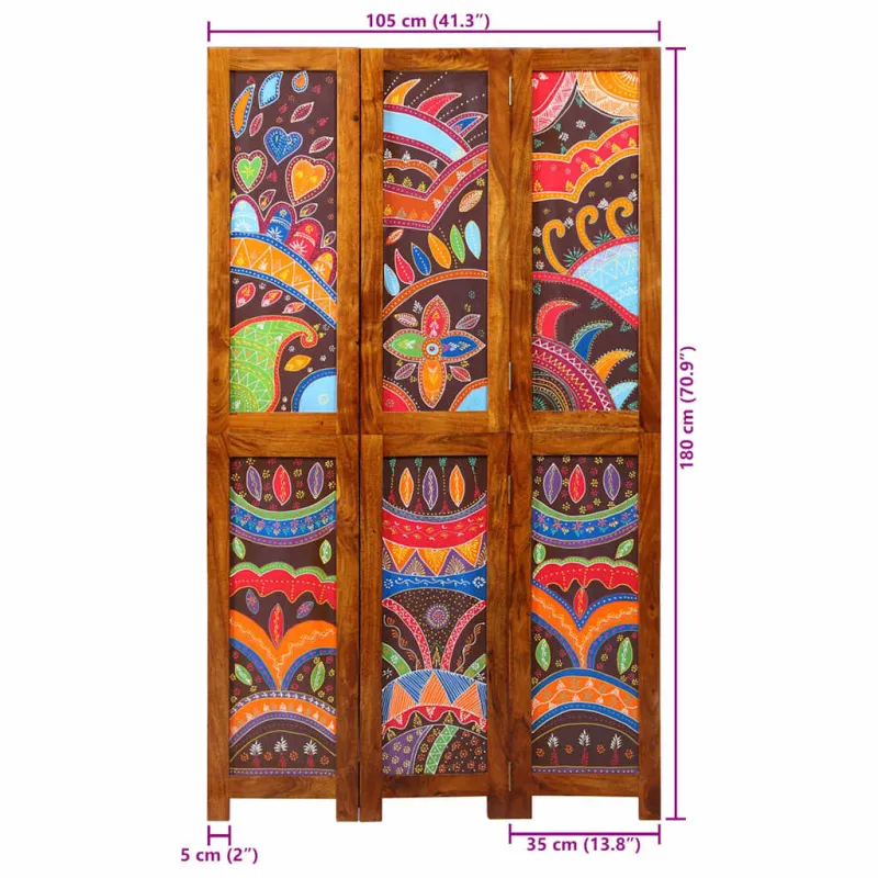 Kambario pertvara Medus ruda 105 x 1,5 x 180 cm