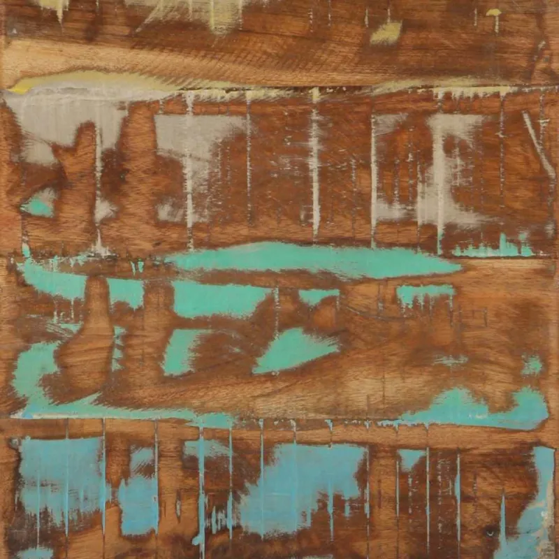 Šalia lovos spintelė 40 x 40 x 50 cm Kietas atkurtas medis