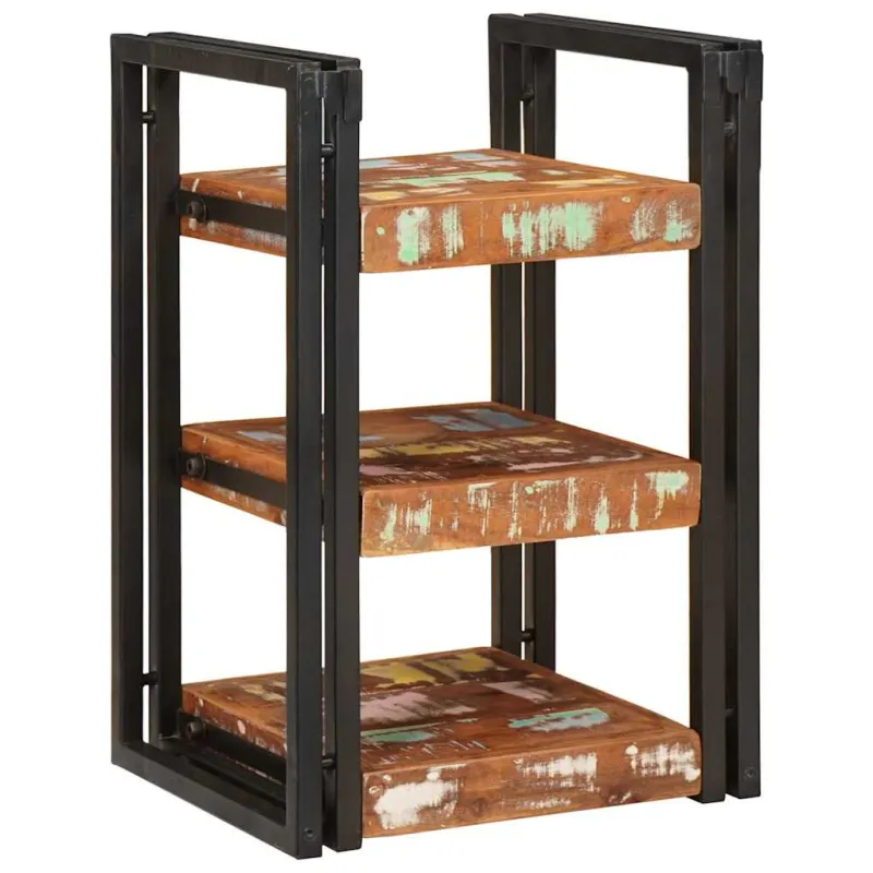 Naktinis staliukas 2 pcs Perdirbtos medienos masyvas