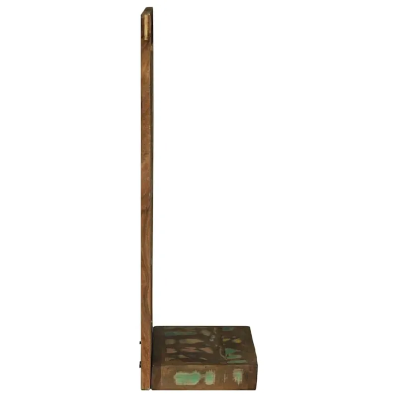 Vonios veidrodis Ruda 50 x 22 x 70 cm Kietas atkurtas medis