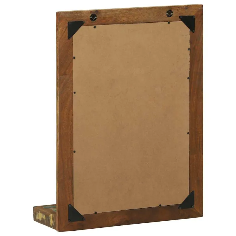 Vonios veidrodis Ruda 50 x 22 x 70 cm Kietas atkurtas medis