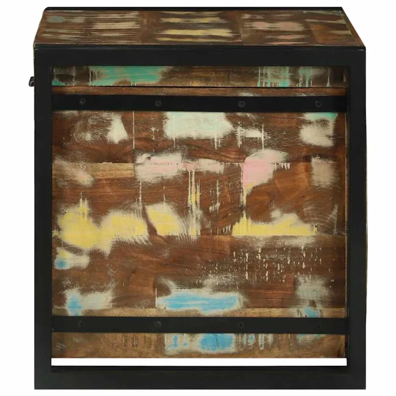 Saugojimo dėžė Ruda ir juoda 60 x 40 x 41 cm apdirbta mediena