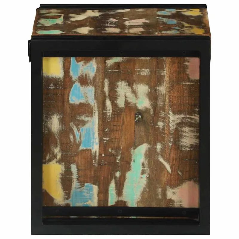 Vyno stovas 35 x 35 x 39 cm Kietas atkurtas medis