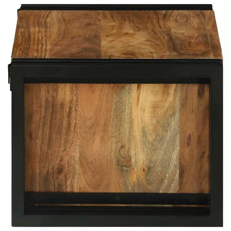 Vyno stovas 2 pcs 46 x 35 x 27,5 cm Kietos akacijos mediena
