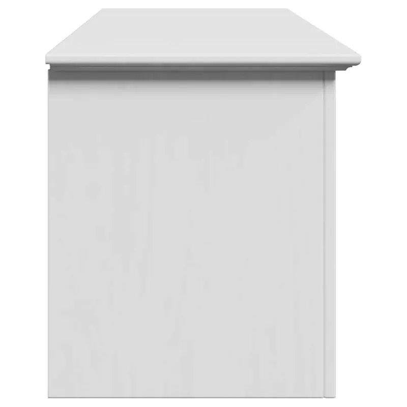 Prieškambario suolas "BODO" Baltas 114x40x45 cm