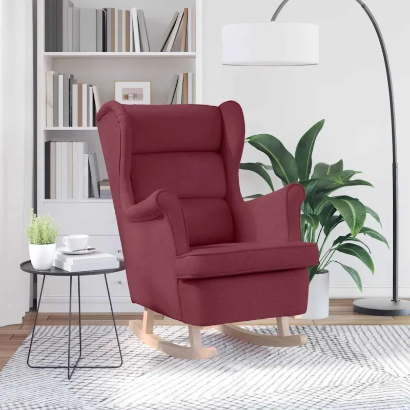 Supama kėdė Vyno raudona 74x90x102 cm Audinys