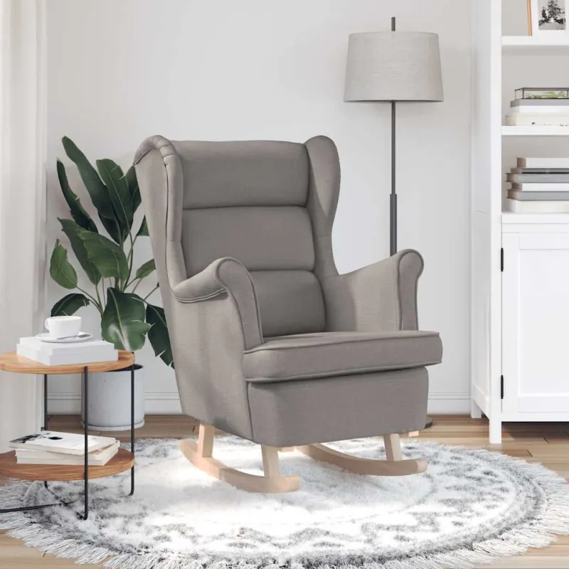 Supama kėdė Taupe 74x90x102 cm Audinys