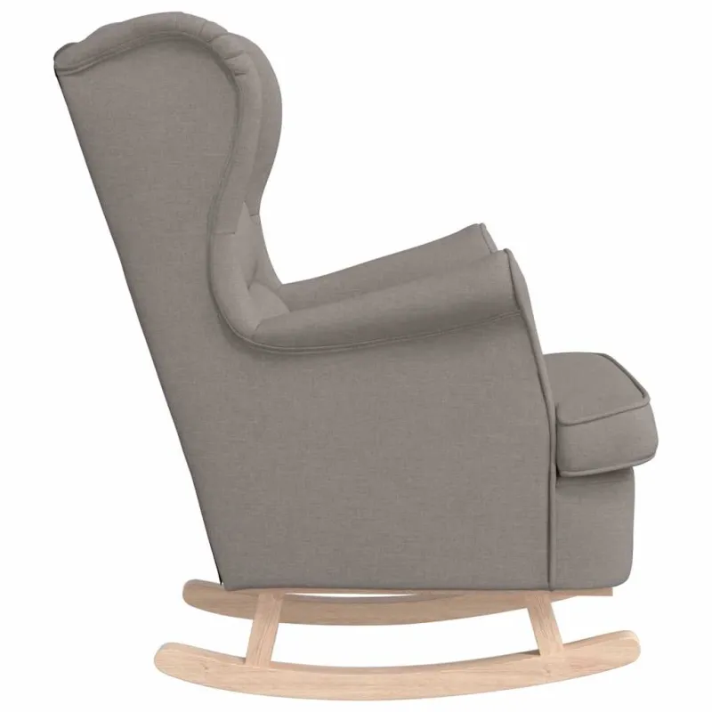 Supama kėdė Taupe 74x90x102 cm Audinys