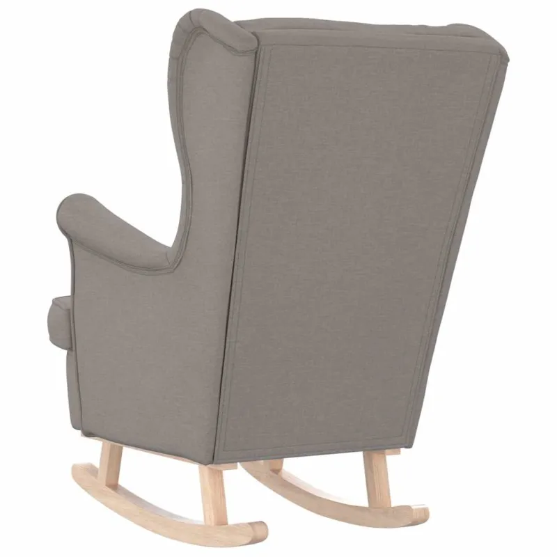 Supama kėdė Taupe 74x90x102 cm Audinys
