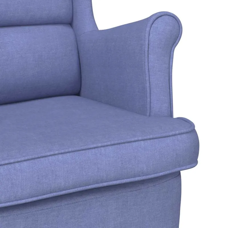 Supama kėdė Jeans Blue 74x90x102 cm Audinys