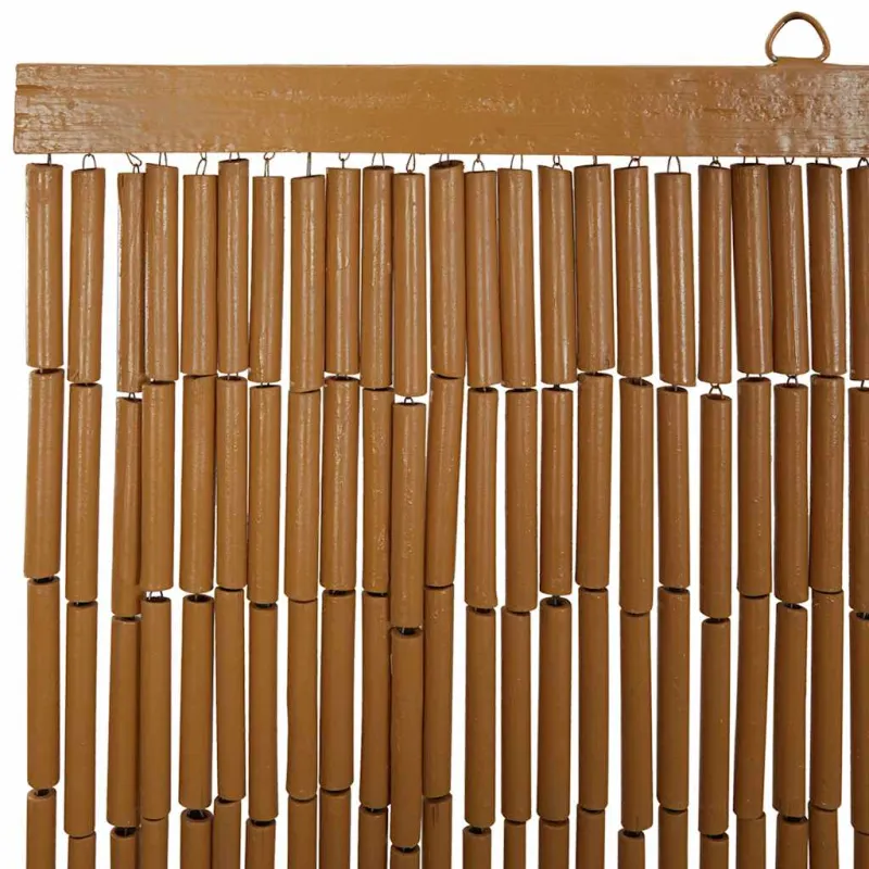 Vabzdžių durų užuolaidos, palmės spaudinys, 100x220cm, bambukas
