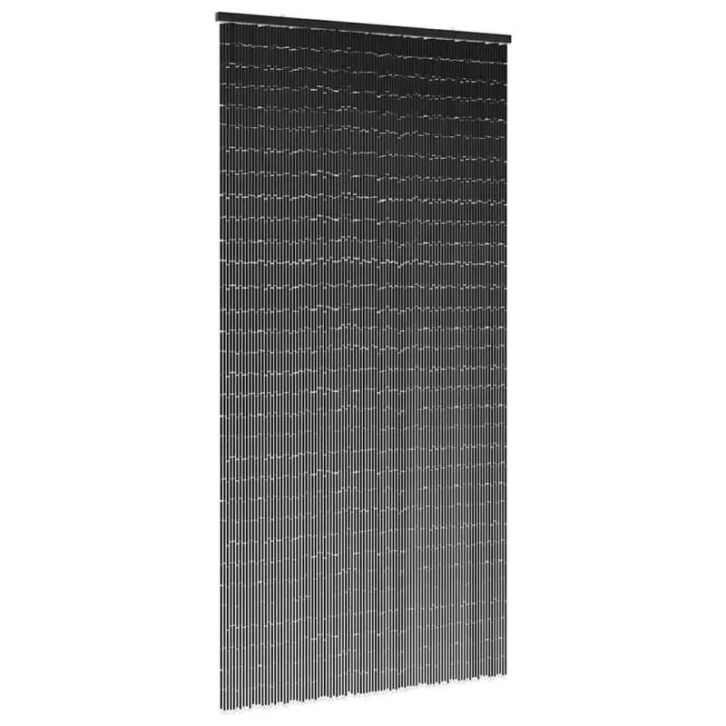 Vabzdžių durų užuolaidos, tamsiai pilkas, 100x200cm, bambukas