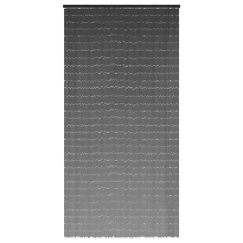 Vabzdžių durų užuolaidos, tamsiai pilkas, 100x200cm, bambukas