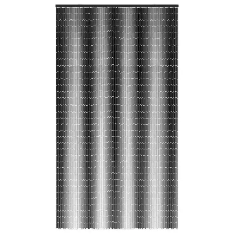 Vabzdžių durų užuolaidos, tamsiai pilkas, 120x220cm, bambukas