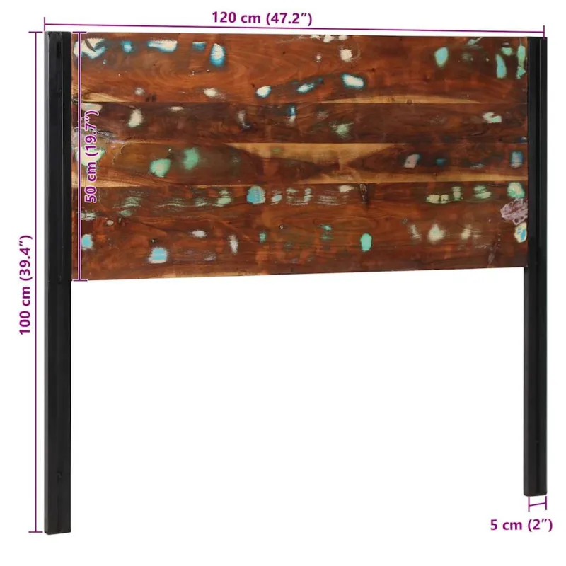 Galvūgalis, 120cm, perdirbta mediena ir geležis