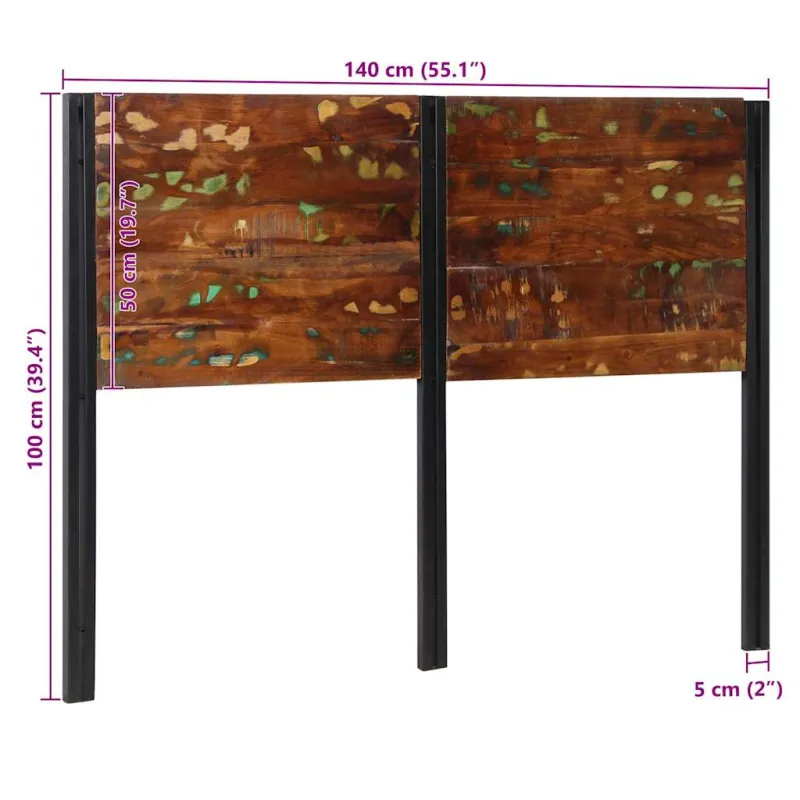 Galvūgalis, 140cm, perdirbta mediena ir geležis