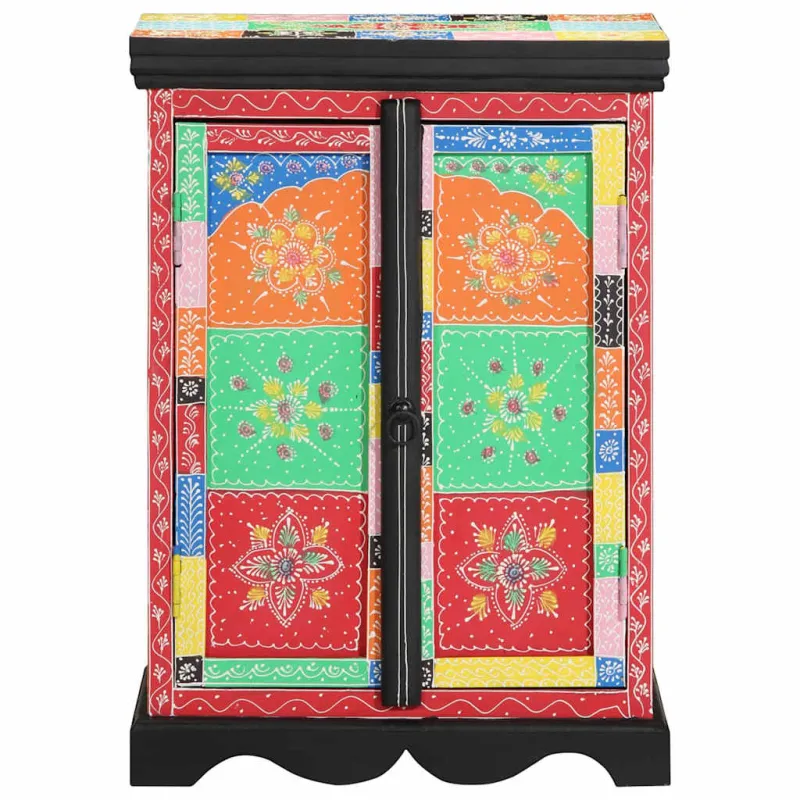 Konsolinis stalas su lentyna Įvairiaspalvis 50 x 30 x 70 cm
