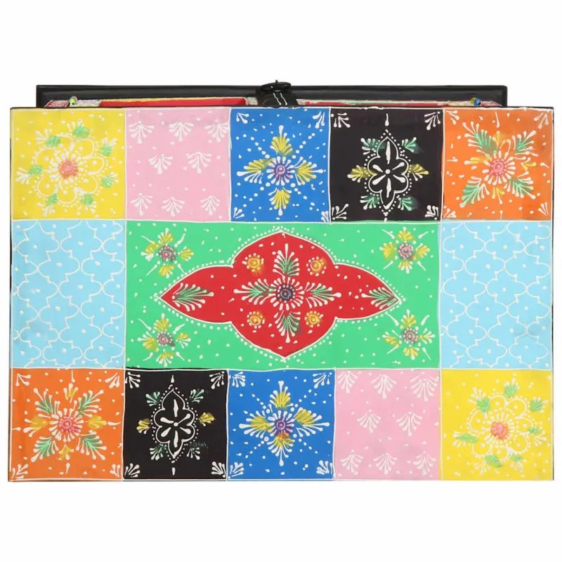 Konsolinis stalas su lentyna Įvairiaspalvis 50 x 30 x 70 cm