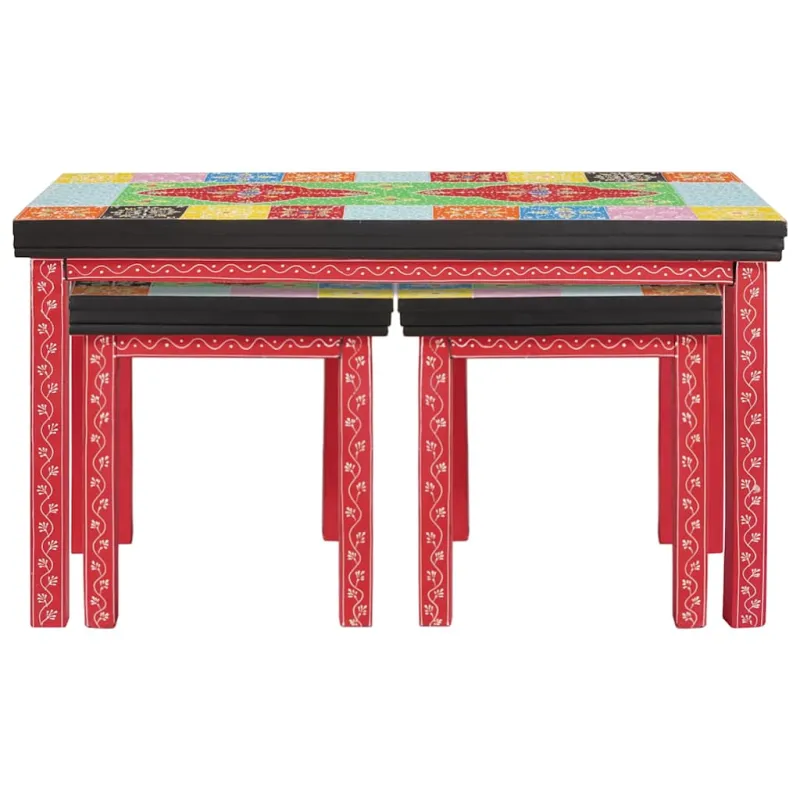 Žurnalinis staliukas 2 pcs Įvairiaspalvis