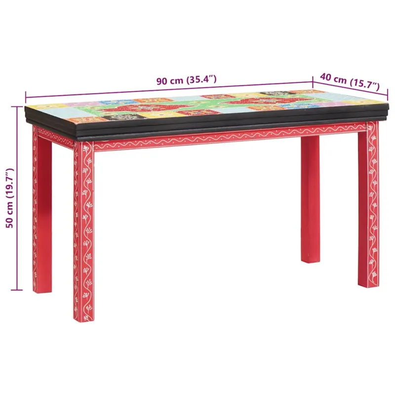 Žurnalinis staliukas 2 pcs Įvairiaspalvis
