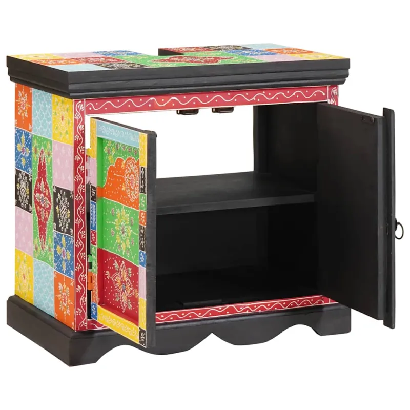 Praustuvo spintelė Ruda 60 x 35 x 55 cm Kietas mango medis