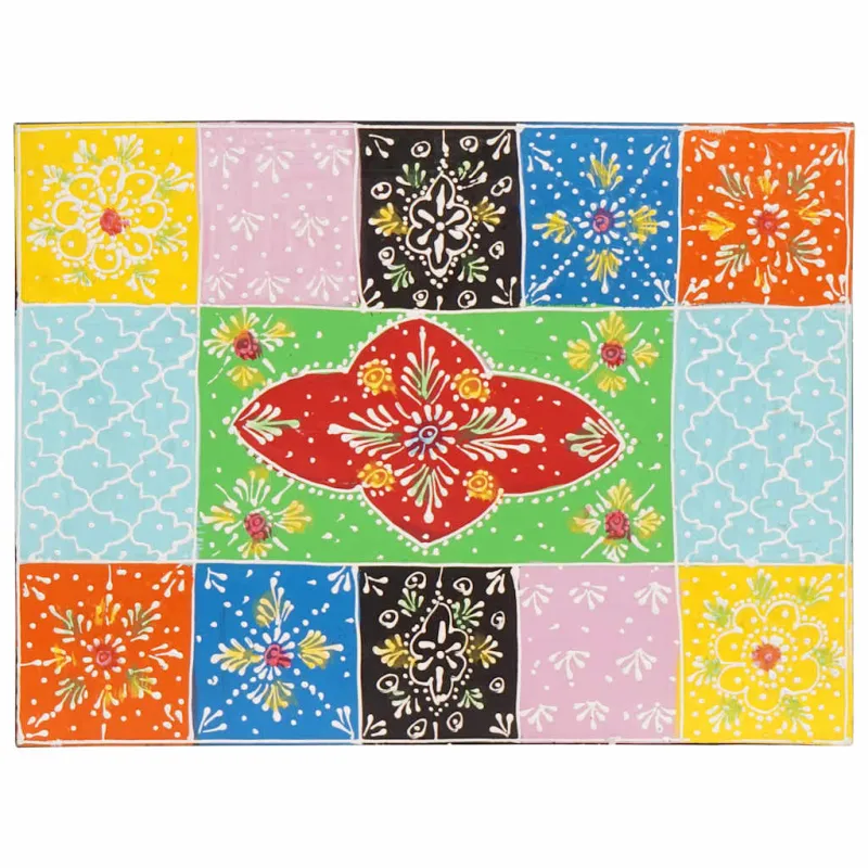 Šalia lovos spintelė 2 pcs Įvairiaspalvis 40 x 30 x 28 cm