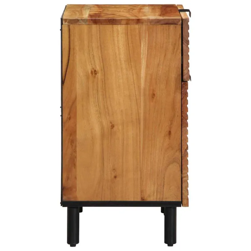 Lovos spintelė Ruda 50 x 33 x 60 cm Kietos akacijos mediena