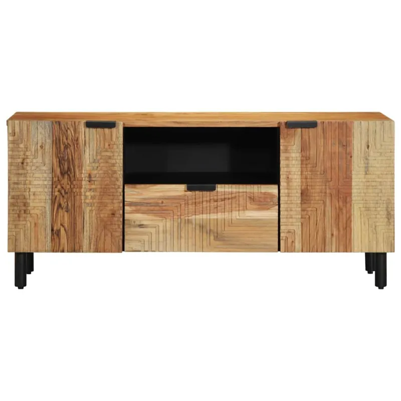 Televizoriaus spintelė Ruda 105 x 33 x 46 cm Kietas mango medis