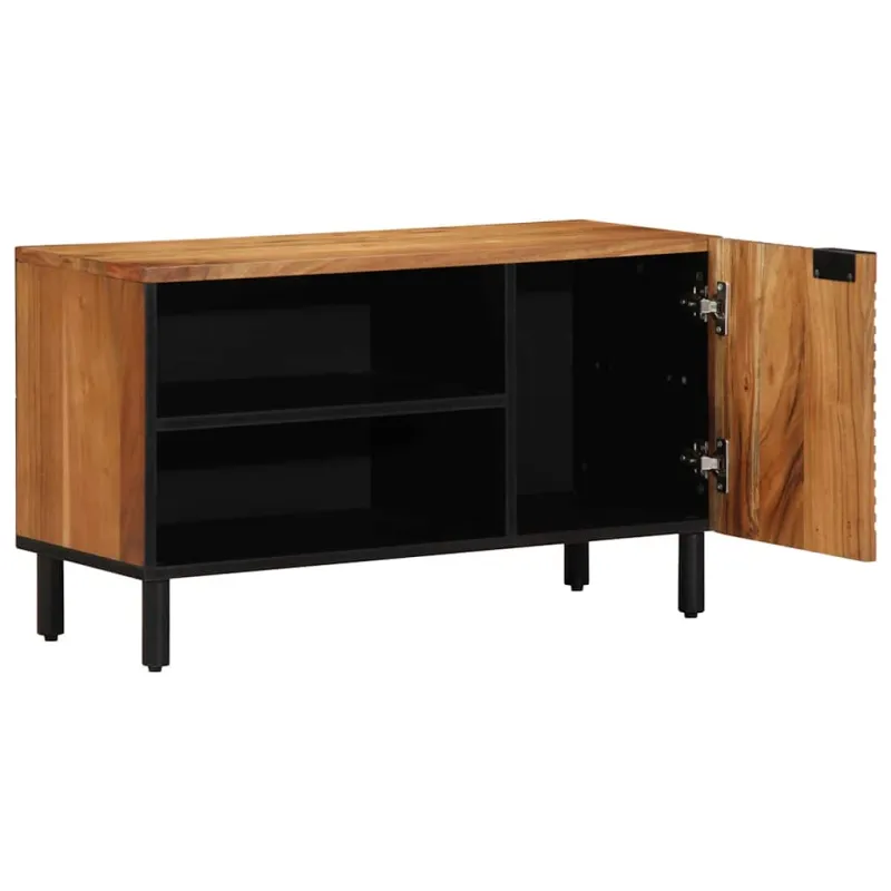Televizoriaus spintelė Ruda 80 x 33 x 46 cm Kietas mango medis