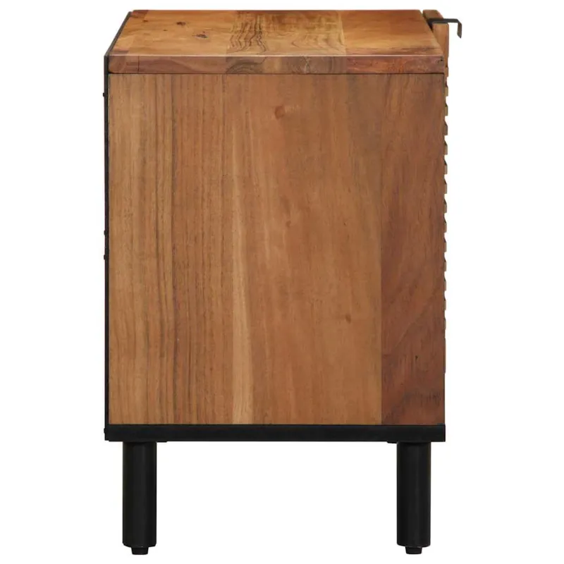 Televizoriaus spintelė Ruda 80 x 33 x 46 cm Kietas mango medis