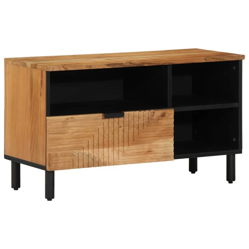 Televizoriaus spintelė Ruda 80 x 33 x 46 cm Kietas mango medis