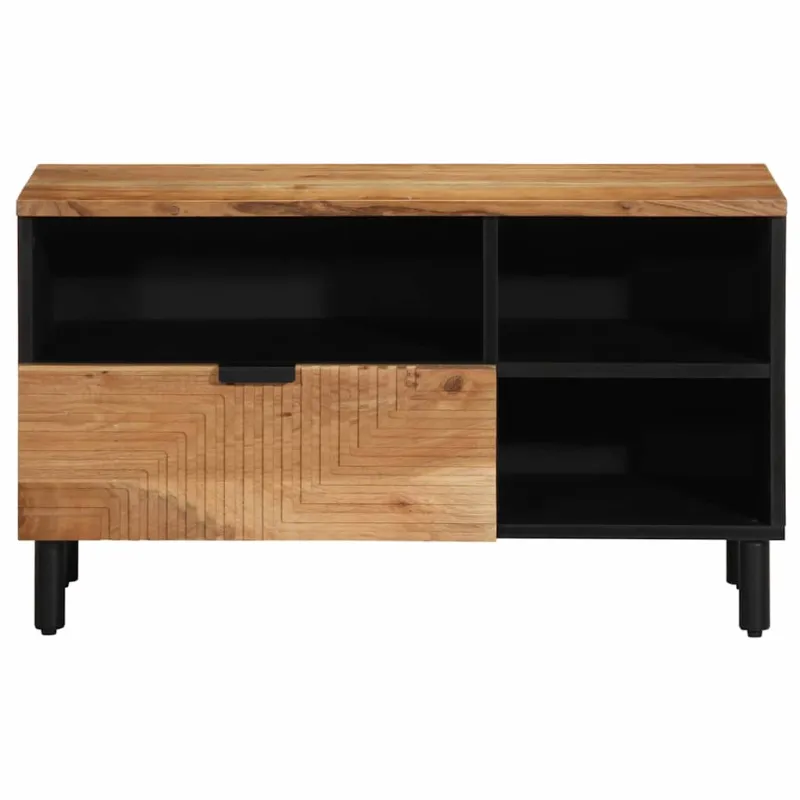 Televizoriaus spintelė Ruda 80 x 33 x 46 cm Kietas mango medis
