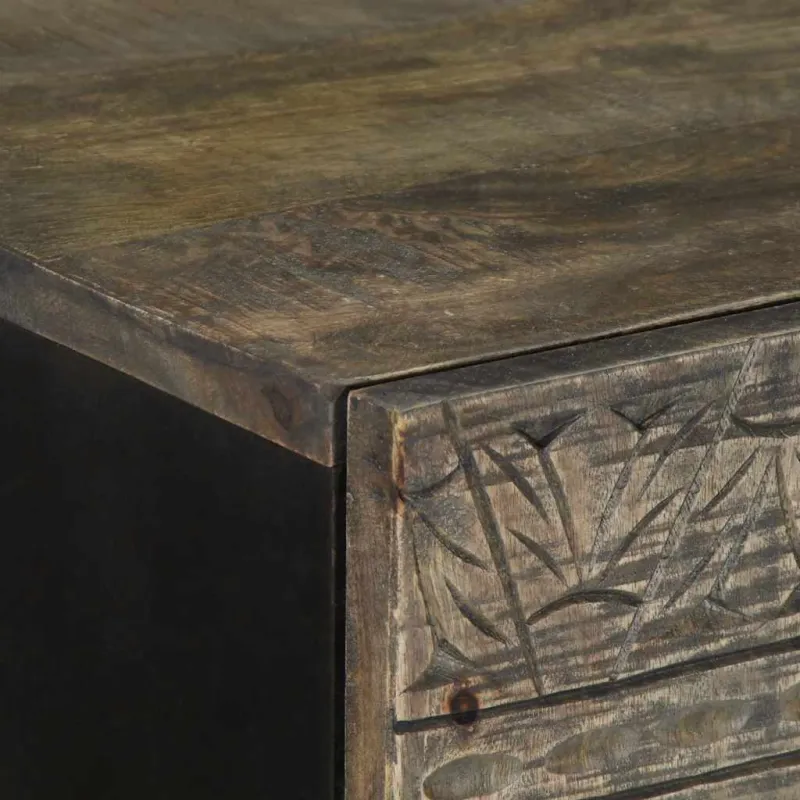 Highboard 60x33x100 cm Masyvo medžio mango