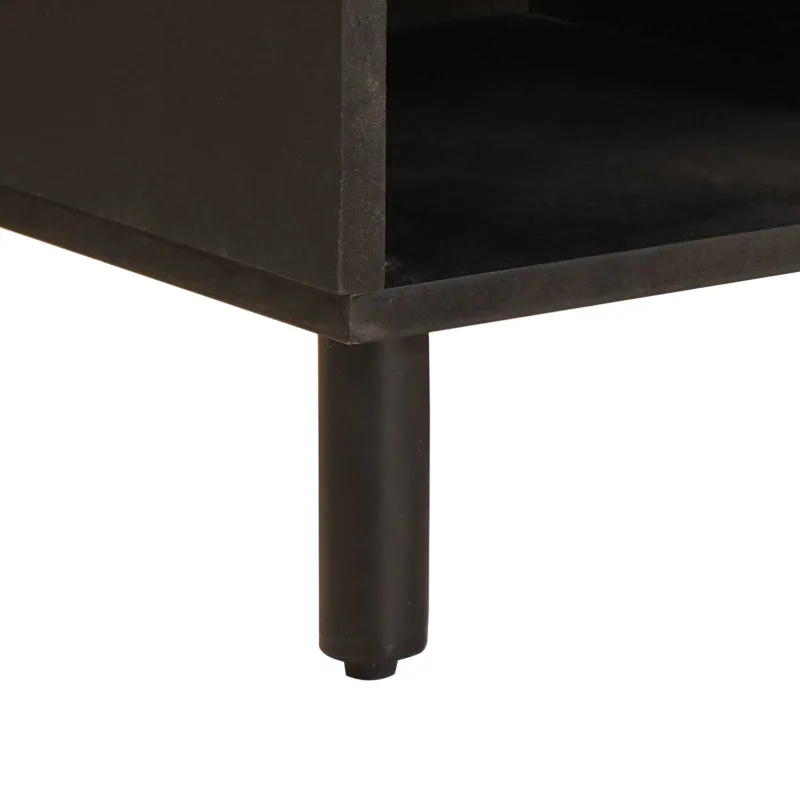 Televizoriaus spintelė Baltos skalbimo apdaila 100 x 33 x 46 cm