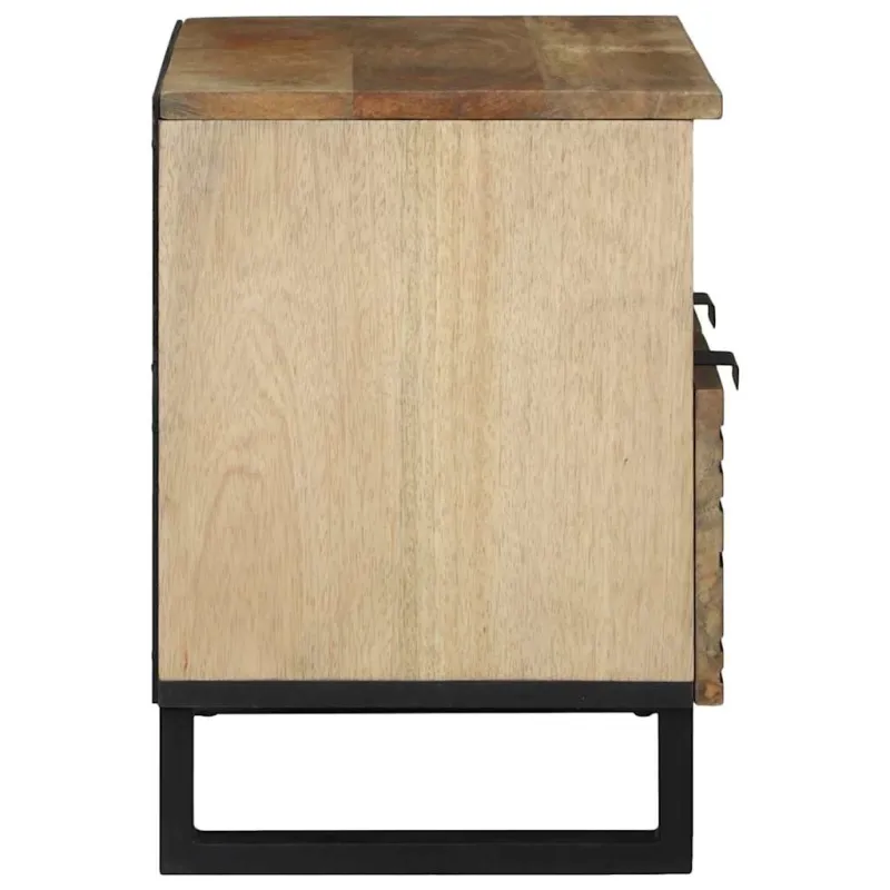 TV vienetai su stalčių Ruda 70 x 33 x 46 cm Apdirbta mediena