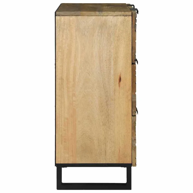Kabalas Ruda 60 x 33.5 x 75 cm Mango medienos masyvas