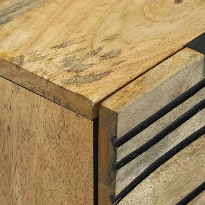 Kabalas Ruda 60 x 33.5 x 75 cm Mango medienos masyvas