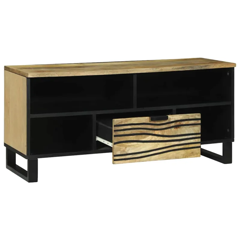 TV vienetai su stalčių Ruda 105 x 33 x 46 cm Apdirbta mediena