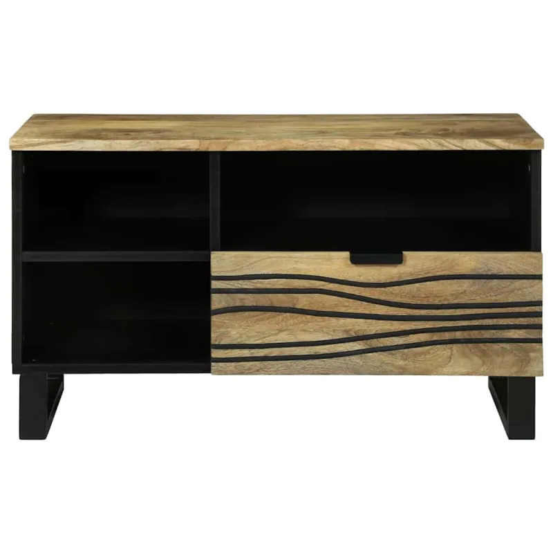 TV vienetai su stalčių Ruda 80 x 33 x 46 cm Apdirbta mediena