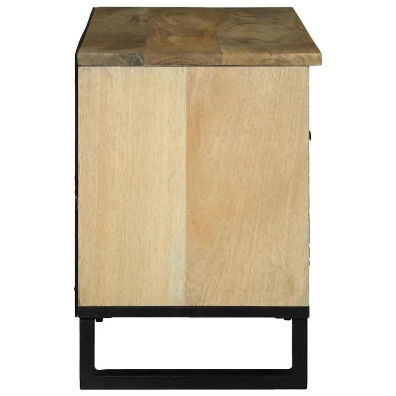 TV vienetai su stalčių Ruda 80 x 33 x 46 cm Apdirbta mediena