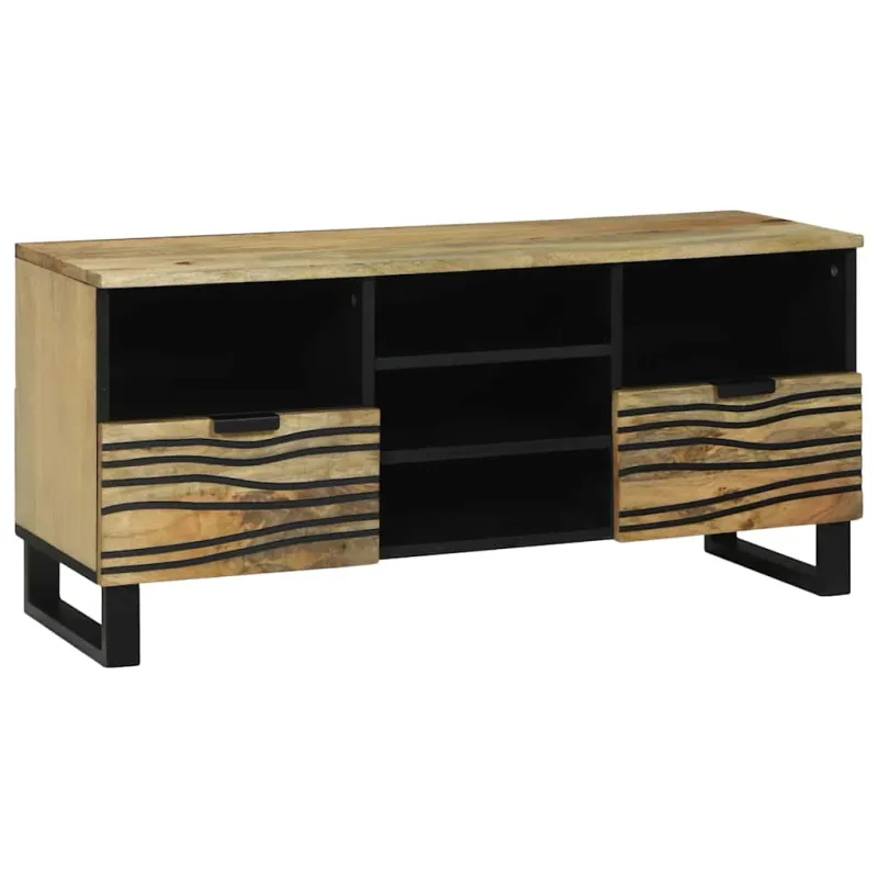 TV vienetai su stalčių Ruda 100 x 33 x 46 cm Apdirbta mediena