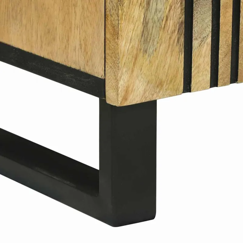 Komodas Ruda 40 x 33 x 75 cm mango medienos masyvas