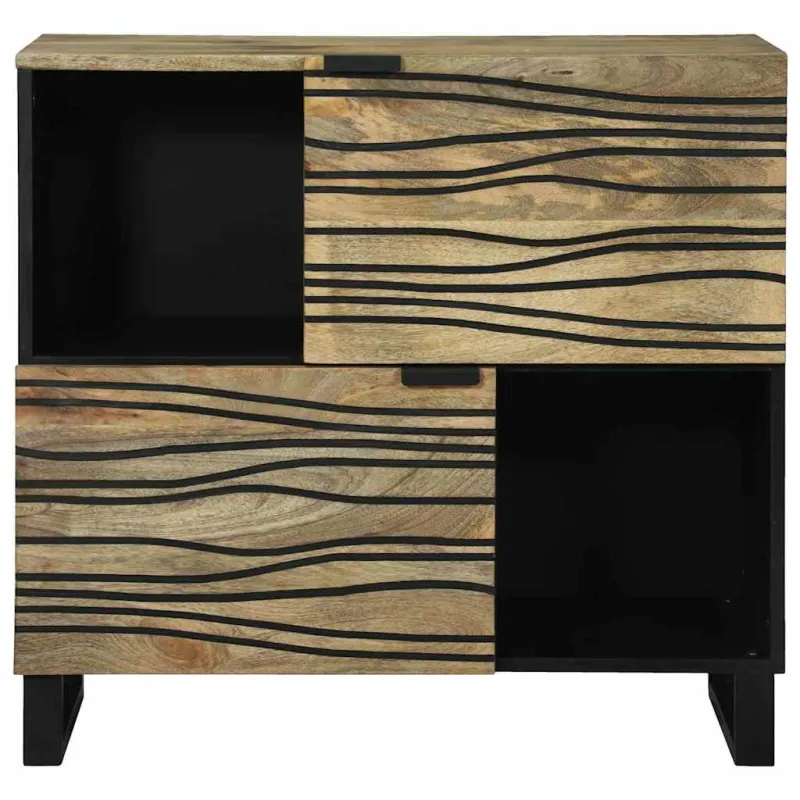 Bufetas Ruda 80 x 33 x 75 cm mango medienos masyvas