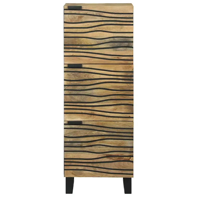 Aukšta Spintelė Ruda 40 x 33 x 110 cm mango medienos masyvas