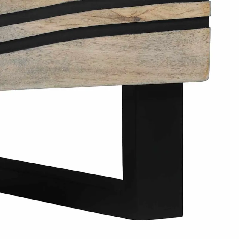 TV vienetai su stalčių Balta 70 x 33 x 46 cm Apdirbta mediena
