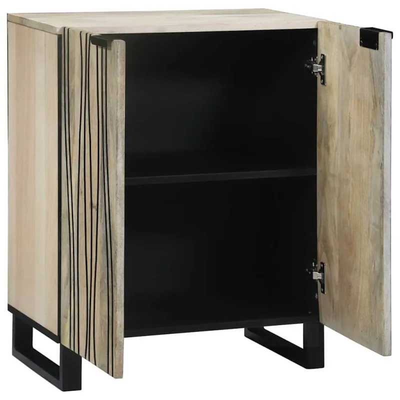 Kabalas Balta 60 x 33,5 x 75 cm Kietas mango medis