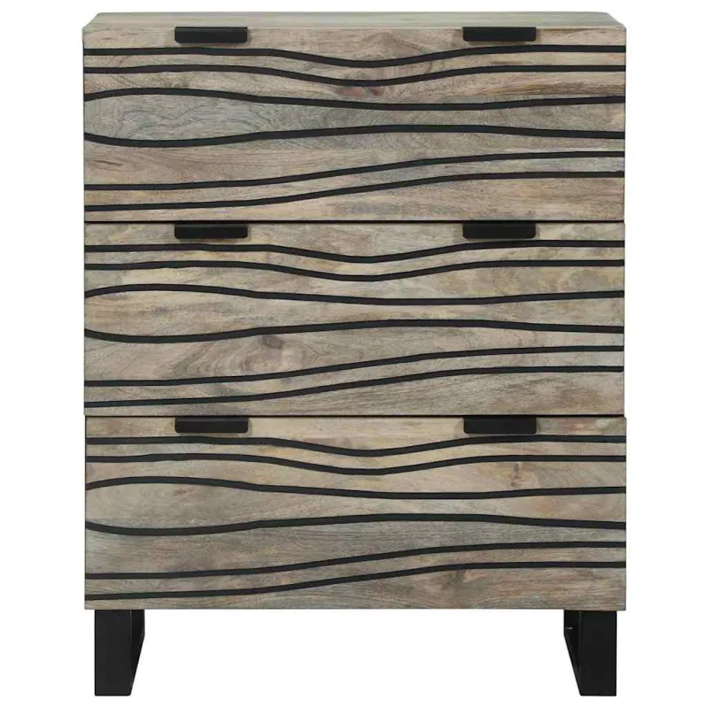 Kabalas Balta 60 x 33.5 x 75 cm Mango medienos masyvas