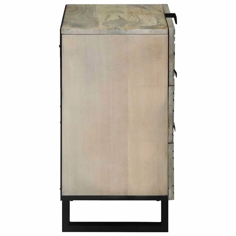 Šalia lovos spintelė Balta 50 x 33 x 62 cm Apdirbta mediena